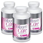 Collagen Care Original Colágeno Hidrolisado + Vitamina C 4X + Concentrado - 03 Potes
