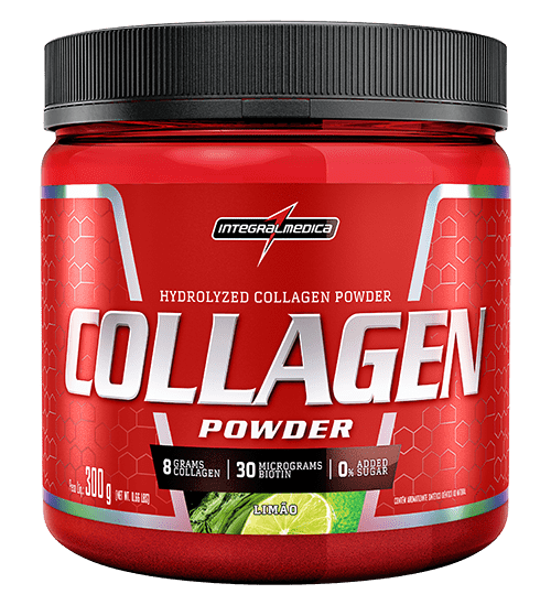 Ficha técnica e caractérísticas do produto Collagen Powder- 300 G - Integralmédica (Limão)