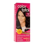 Ficha técnica e caractérísticas do produto Coloração Color Total N 1.0 Preto Azulado Salon Line
