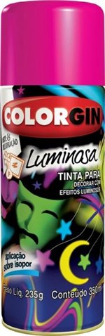 Ficha técnica e caractérísticas do produto Colorgin Verniz Luminoso Spray 350 Ml