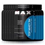 Ficha técnica e caractérísticas do produto Combo 10x Top Whey 900g - Max Titanium - Baunilha