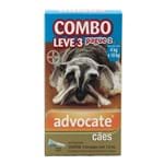 Ficha técnica e caractérísticas do produto COMBO Advocate Cães 4 a 10kg Bayer Antipulgas