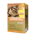 Ficha técnica e caractérísticas do produto Combo Antipulgas para Gatos Advocate 0,4ml - Até 4 Kg
