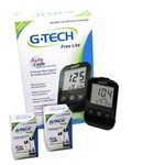 Ficha técnica e caractérísticas do produto Combo Aparelho de Glicemia + 50 Tiras G-tech Free Lite