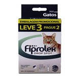 Ficha técnica e caractérísticas do produto Combo Fiprolex Gatos Anti-pulgas (LEVE 3 Pague 2) - Ceva