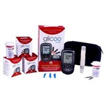 Combo Kit Medidor de Glicose Glicoo Completo + 150 Tiras