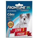 Ficha técnica e caractérísticas do produto Combo Leve 3 Pague 2 - Frontline Topspot para Cães de 10 a 20kg