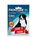 Ficha técnica e caractérísticas do produto Combo Leve 3 Pague 2 - Frontline Topspot para Cães de 40 a 60kg