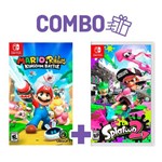 Ficha técnica e caractérísticas do produto Combo Mario + Rabbids: Kingdom Battle + Splatoon 2 - Switch
