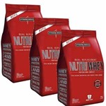 Combo 3 - Nutri Whey Protein - Refil Chocolate 907g - Integralmédica