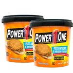 Ficha técnica e caractérísticas do produto Combo Pasta de Amendoim Crocante (1kg Cada) - Power One