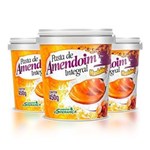 Ficha técnica e caractérísticas do produto Combo 3 Pasta de Amendoin Integral - Mandubim - 450g