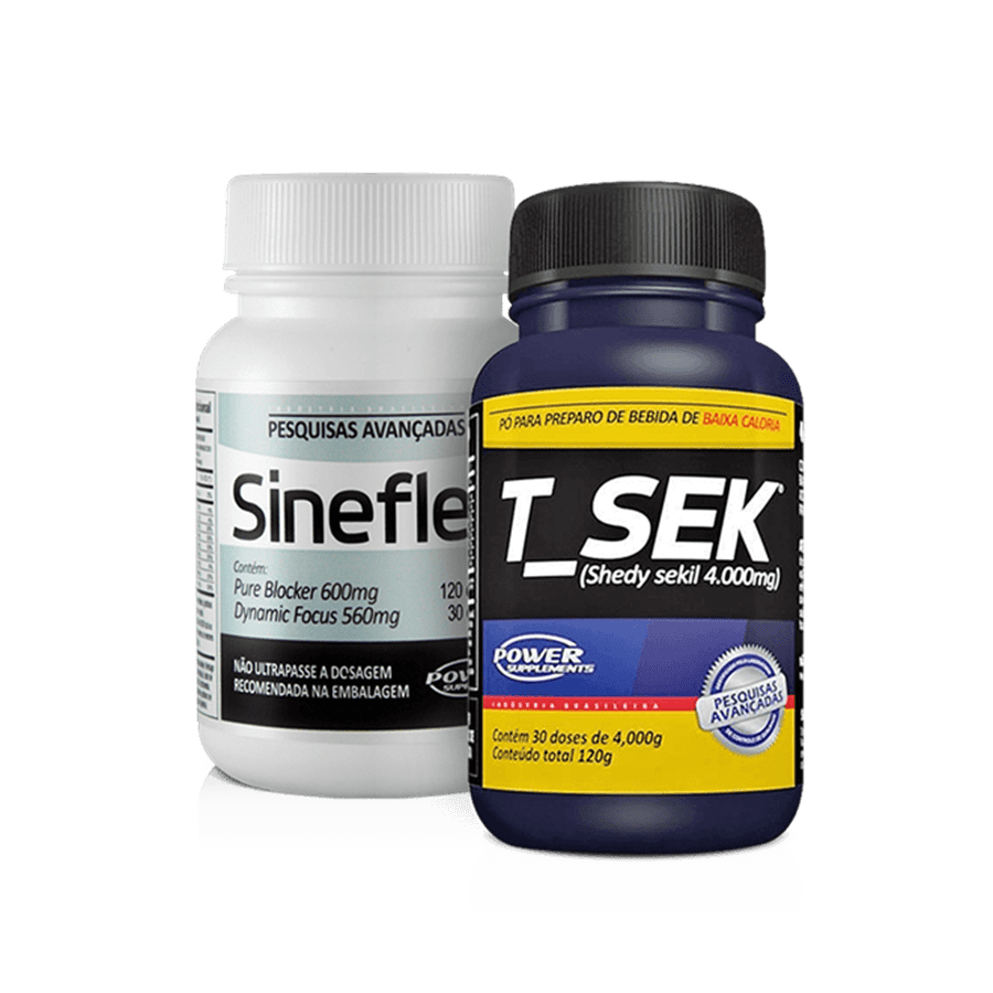 Ficha técnica e caractérísticas do produto Combo T-sek + Sineflex - Power Supplements