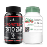 Ficha técnica e caractérísticas do produto Combo Testo Pump - Monster Testo Zma Dilatex