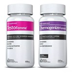 Ficha técnica e caractérísticas do produto Combo Testofemme 500mg + Thermogenize Femme Inove Nutrition 60 Capsulas