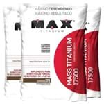 Ficha técnica e caractérísticas do produto Combo Ultra Mass Titanium 9000G - Max Titanium - Chocolate