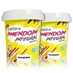 Ficha técnica e caractérísticas do produto Combo 2X Pasta de Amendoim Integral 1Kg - Mandubim