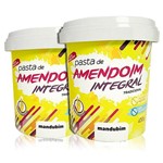 Ficha técnica e caractérísticas do produto Combo 2x Pasta de AMendoim Integral 450g - Mandubim