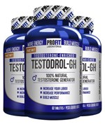 Ficha técnica e caractérísticas do produto Combo 3 X Testosterona Testodrol-gh 60 Cápsulas - Profit