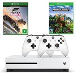 Ficha técnica e caractérísticas do produto Combo Xbox One 500Gb + Forza Horizon 3 + Minecraft Explorers Pack + Controle Extra