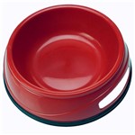 Ficha técnica e caractérísticas do produto Comedouro Chalesco Plástico com Antiderrapante - Vermelho
