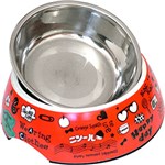 Ficha técnica e caractérísticas do produto Comedouro para Cães Vermelho Pequeno - Jambo Pet