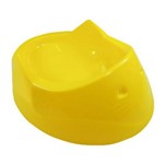 Ficha técnica e caractérísticas do produto Comedouro Plast. Cara do Gato Furacaopet 200 Ml (amarelo)