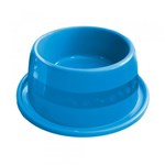 Ficha técnica e caractérísticas do produto Comedouro Plástico Furacão Pet Antiformiga N3 1000ml - Azul