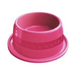 Ficha técnica e caractérísticas do produto Comedouro Plástico Furacão Pet Antiformiga N°3 1000ml - Rosa