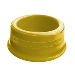 Comedouro Plástico Furacão Pet N°3 1000ml - Amarelo