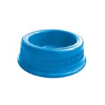 Comedouro Plástico Furacão Pet Nº1 350ml - Azul