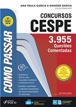 Ficha técnica e caractérísticas do produto Como Passar em Concursos CESPE: 3.955 Questões Comentadas