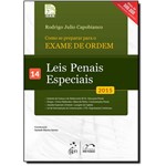 Ficha técnica e caractérísticas do produto Como se Preparar para o Exame de Ordem: Leis Penais Especiais - Vol.14 - Série Resumo 1ª Fase