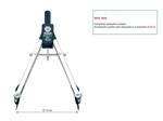 Ficha técnica e caractérísticas do produto Compasso Técnico Ref.9020 Trident