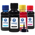 Ficha técnica e caractérísticas do produto Compatível: Kit 4 Tintas para Bulk Ink Epson 194 CMYK 100ml - Valejet