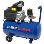Ficha técnica e caractérísticas do produto Compressor 50 2hp 50 Litros Gamma - Bivolt
