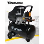 Ficha técnica e caractérísticas do produto Compressor Ar 25 Litros Dupla Saída Ar 220v