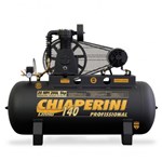 Ficha técnica e caractérísticas do produto Compressor Chiaperini 20 MPI 200 Litros 5HP Trifásico