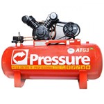 Ficha técnica e caractérísticas do produto Compressor de Ar 200 Litros 20 Pés Pressure Atg3 20/200 V 220/380V Trifásica
