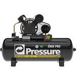 Ficha técnica e caractérísticas do produto Compressor de Ar 200 Litros - 5HP Trifásico - ONP 20/200 V-5HP - Pressure