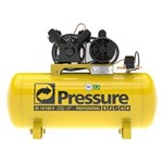 Ficha técnica e caractérísticas do produto Compressor de Ar 10 Pes 100 Litros 140 Psi Pressure - Monofásico