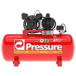 Ficha técnica e caractérísticas do produto Compressor de Ar 100 Litros 10 Pés - 2HP - Monofásico - ATG2 10/100 V-2HP - Pressure