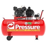 Ficha técnica e caractérísticas do produto Compressor de Ar 100 Litros 10 Pés - 2HP - Monofásico -ATG2 10/100 V-MV-2HP - Pressure