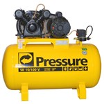 Ficha técnica e caractérísticas do produto Compressor de Ar 100 Litros 10 Pés Pressure Se10/100V 110/220 V