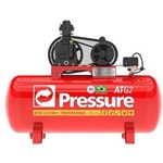Ficha técnica e caractérísticas do produto Compressor de Ar 100 Litros 5,2 Pés - 1HP - Monofásico - ATG2 5,2/100 I-1HP - Pressure