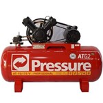 Ficha técnica e caractérísticas do produto Compressor de Ar 15 Pés 175 Litros Media Pressão Monofásico - PRESSURE