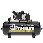 Ficha técnica e caractérísticas do produto Compressor de Ar 175 Litros - 3HP Monofásico - ONP 15/175 V-3HP - Pressure