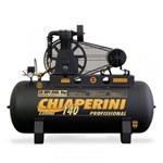 Ficha técnica e caractérísticas do produto Compressor de Ar 5 Hp 20 / 200 Litros 140 Lb Trifásico Chiaperini