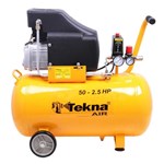 Ficha técnica e caractérísticas do produto Compressor de Ar 50 Litros 2,5hp Tekna 110v