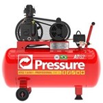 Ficha técnica e caractérísticas do produto Compressor de Ar 50 Litros 7,6 Pés - 1HP - Monofásico - ATG2 7,6/50 I-1HP - Pressure